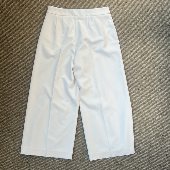 Women’s wide leg White High Waisted Pants - Picture 3 of 3